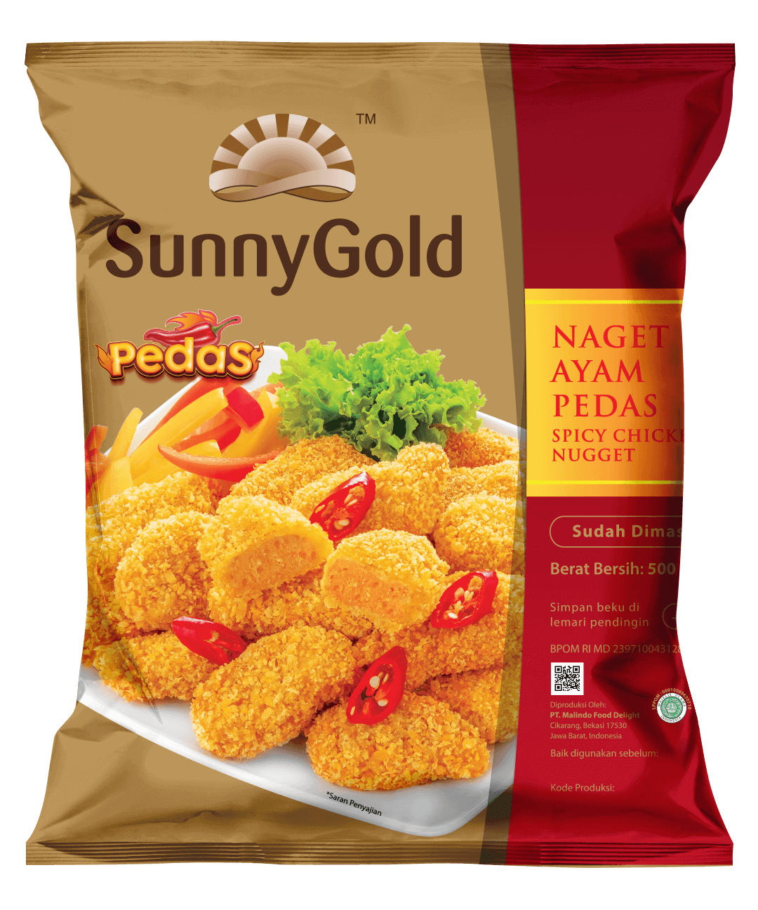 SunnyGold Spicy Chicken Nugget